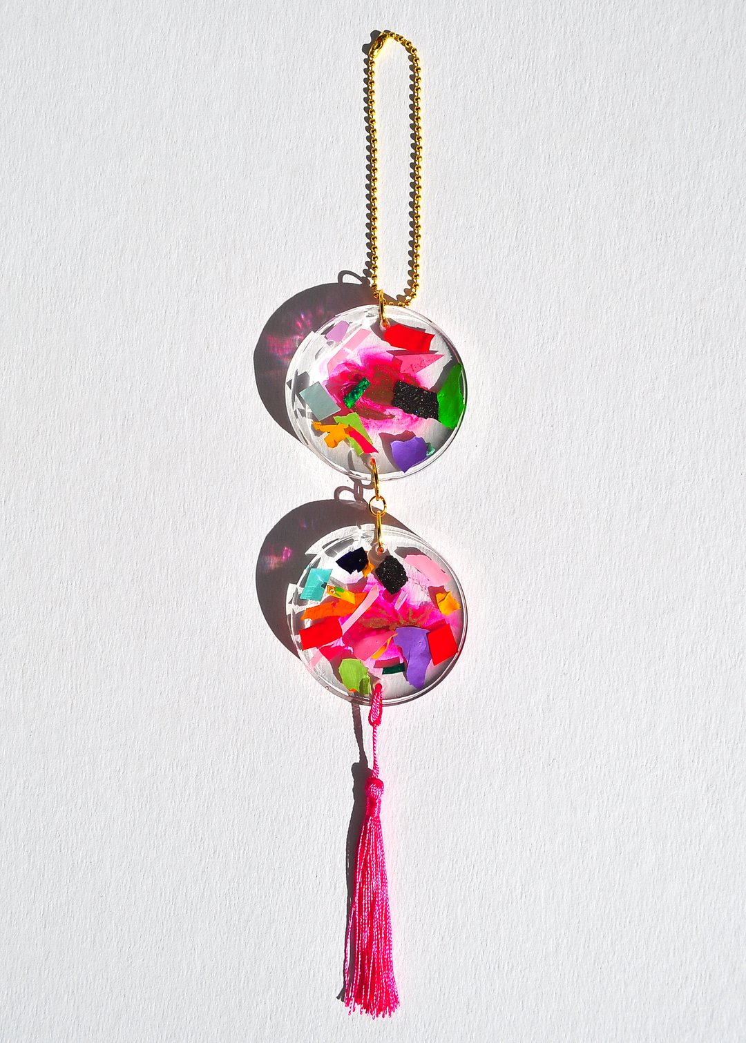 Light Catcher - Hot Pink Tassel