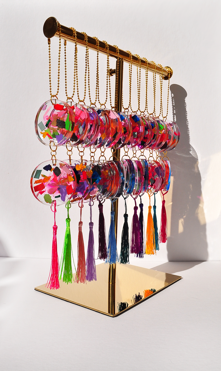 Light Catcher - Hot Pink Tassel