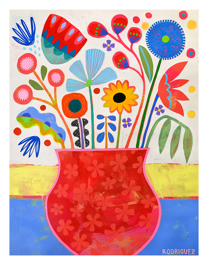 *New* FLOWER VASE STUDY 2 PRINT