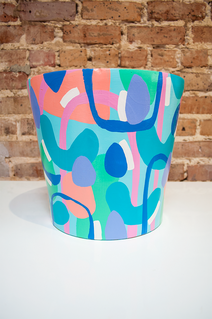 5 CONFETTI - Extra Large ABSTRACT PLANTER