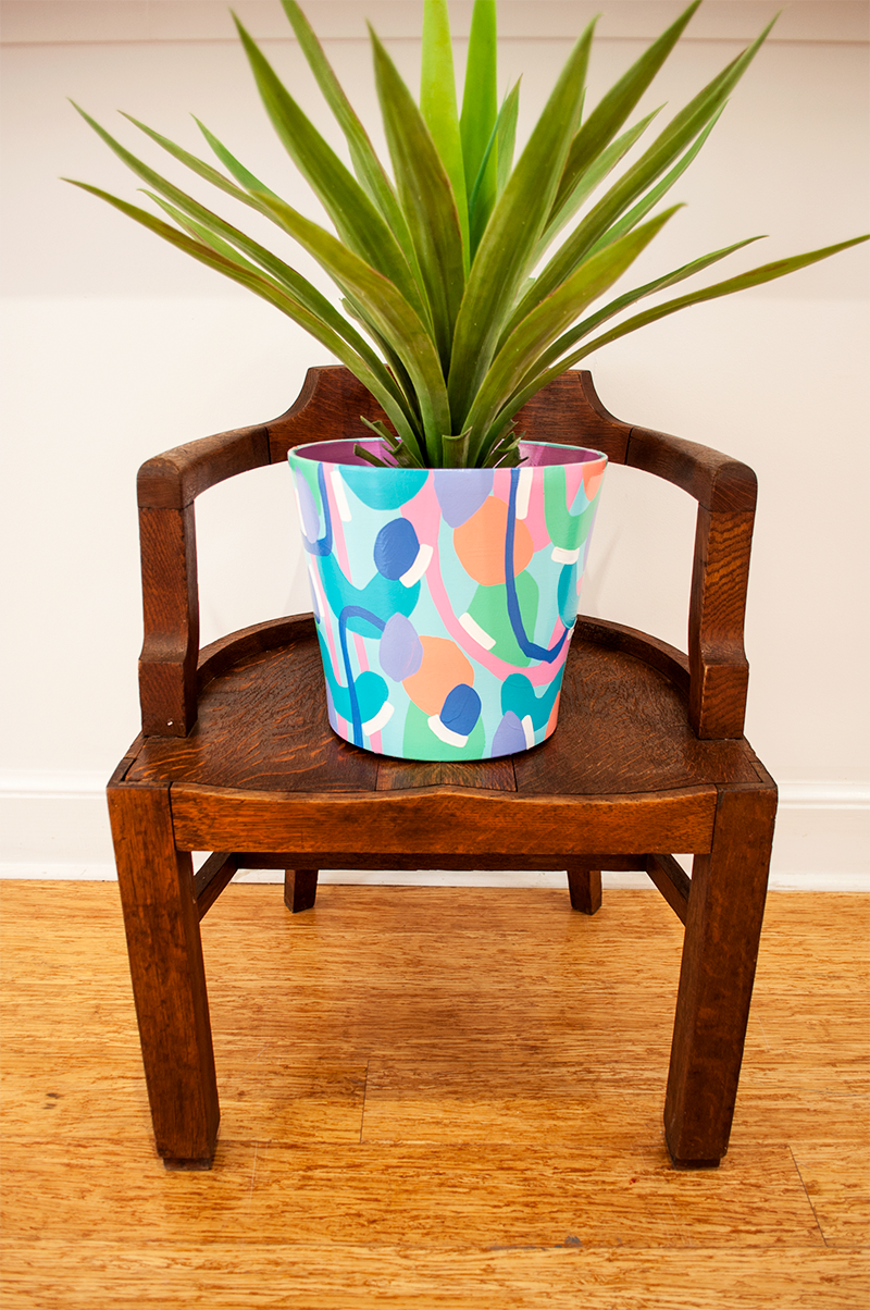 5 CONFETTI - Extra Large ABSTRACT PLANTER