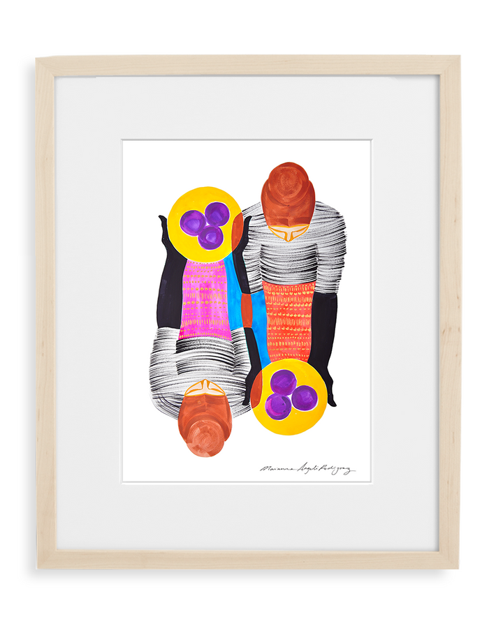 Contemporary art print by Marianne Angeli Rodriguez