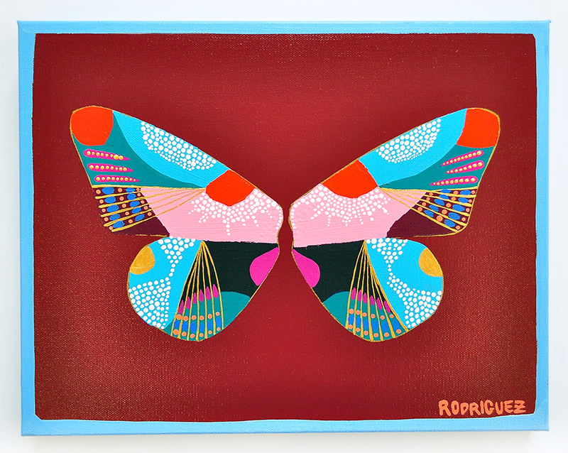 CALYPSO 'WINGS' - 11x14 ON CANVAS