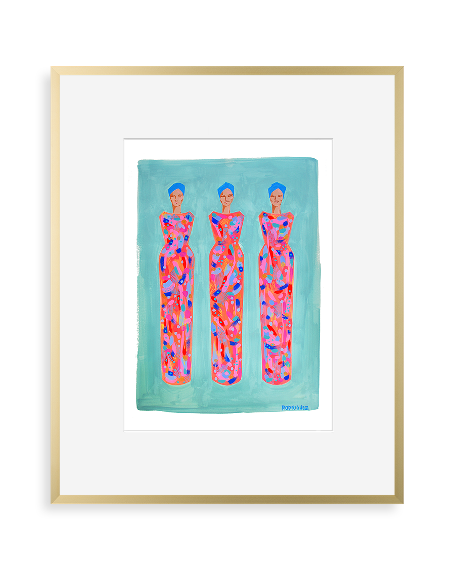 Contemporary art print by Marianne Angeli Rodriguez