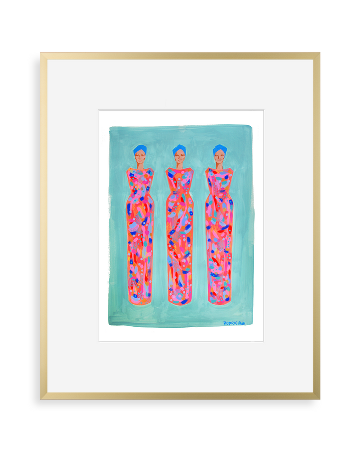 Contemporary art print by Marianne Angeli Rodriguez