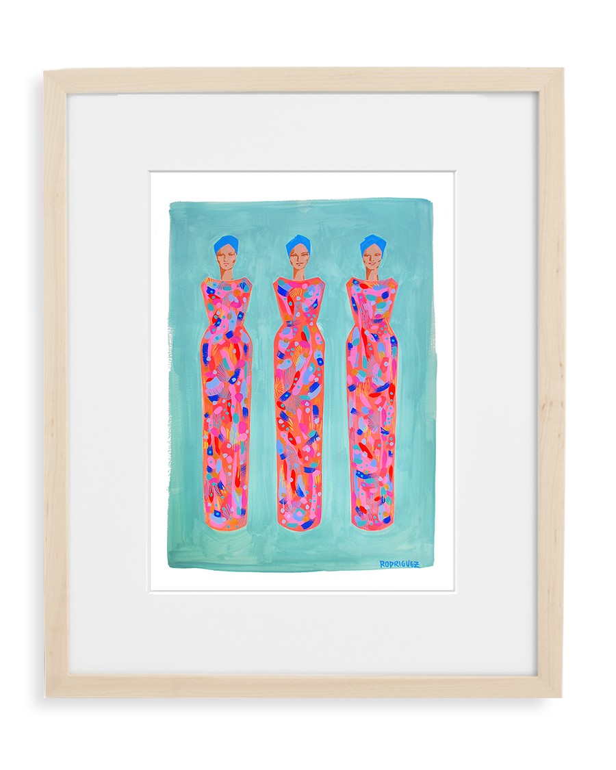 Contemporary art print by Marianne Angeli Rodriguez