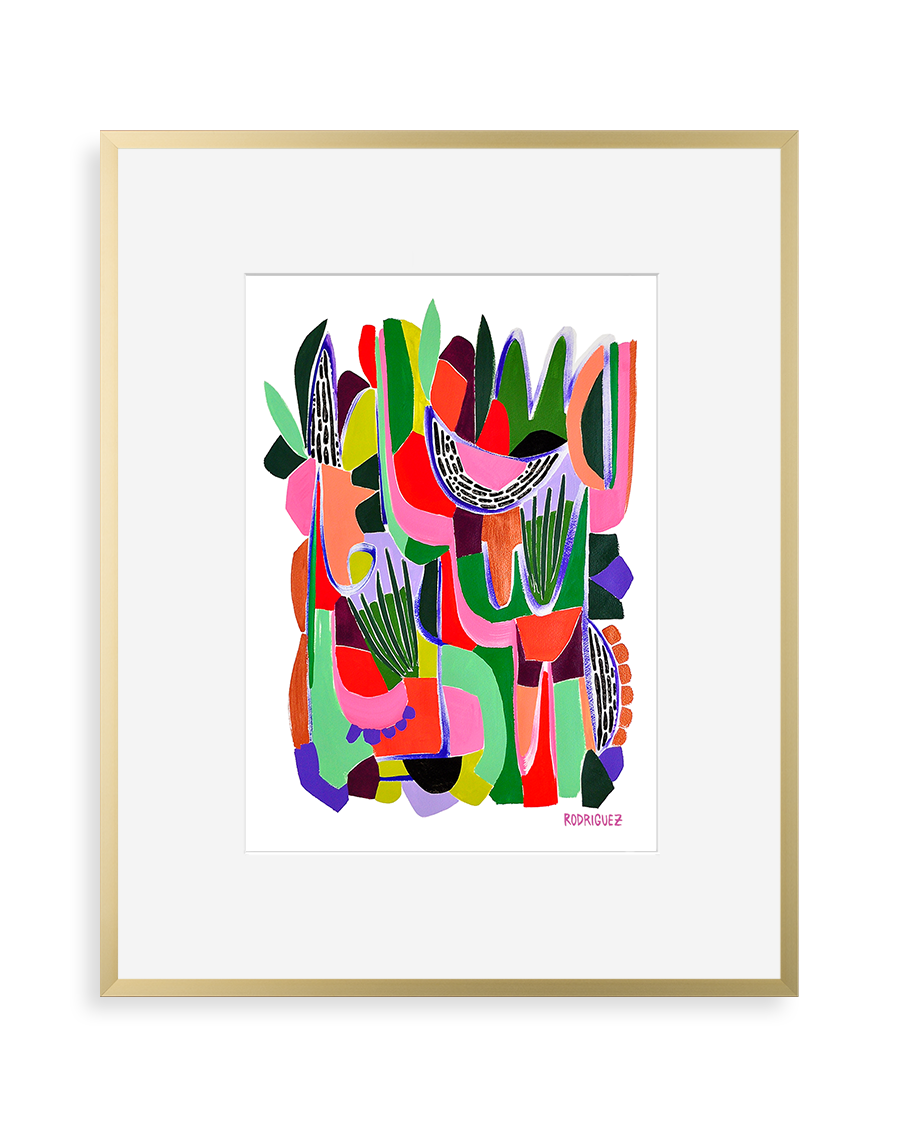 Contemporary art print by Marianne Angeli Rodriguez