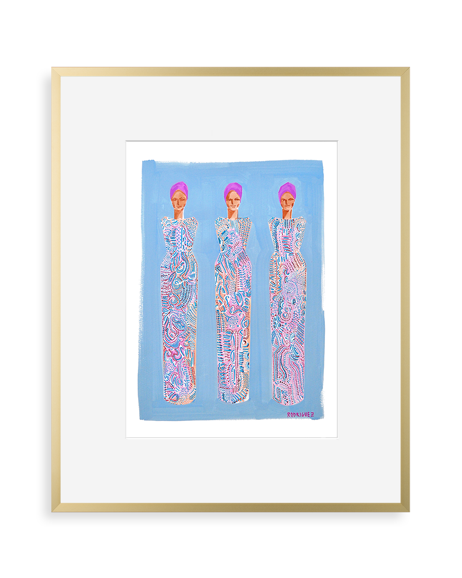 Contemporary art print by Marianne Angeli Rodriguez