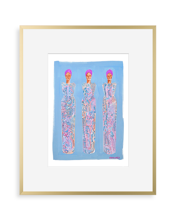 Contemporary art print by Marianne Angeli Rodriguez