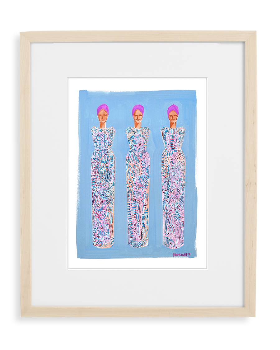 Contemporary art print by Marianne Angeli Rodriguez