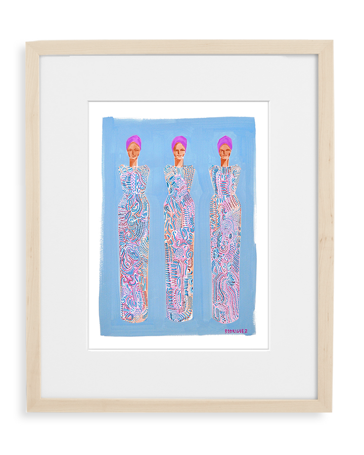 Contemporary art print by Marianne Angeli Rodriguez