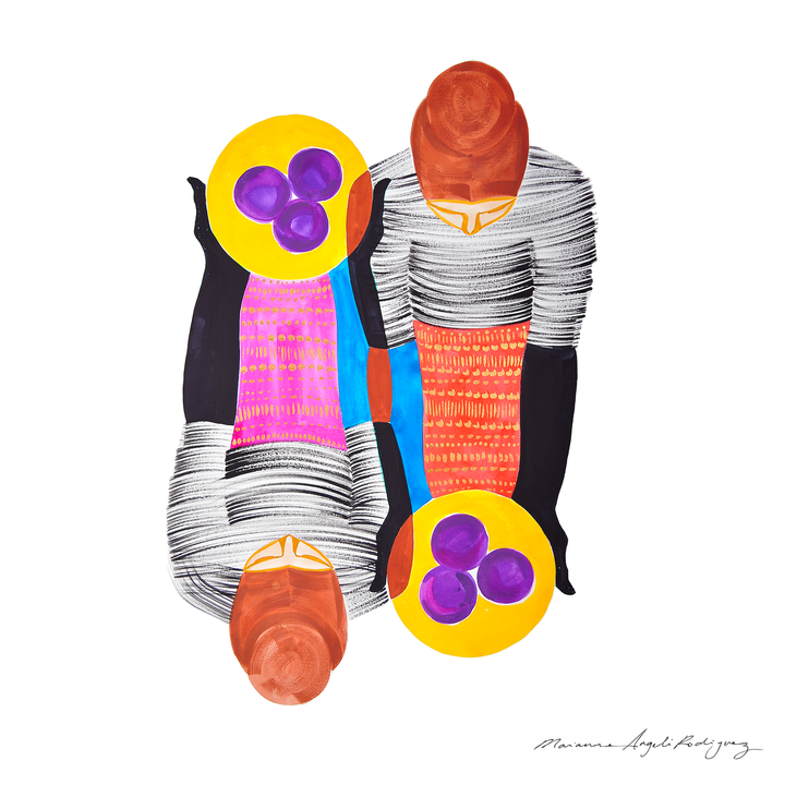 Contemporary art print by Marianne Angeli Rodriguez