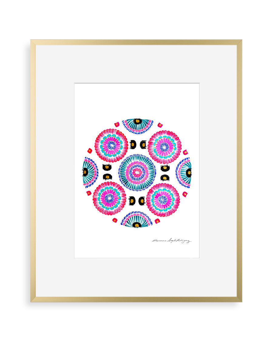 Contemporary art print by Marianne Angeli Rodriguez