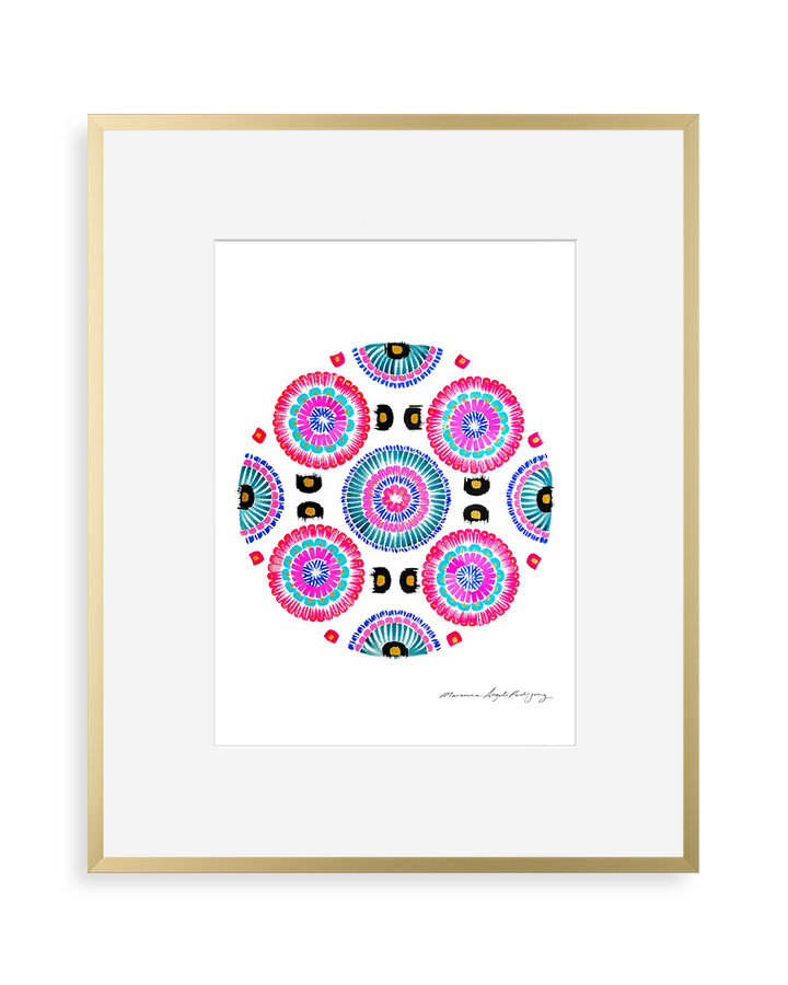 Contemporary art print by Marianne Angeli Rodriguez