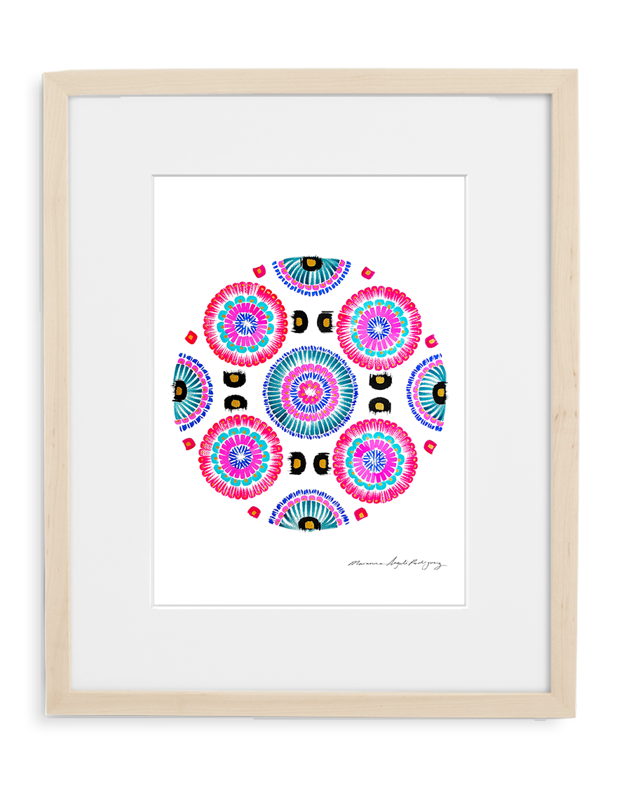 Contemporary art print by Marianne Angeli Rodriguez