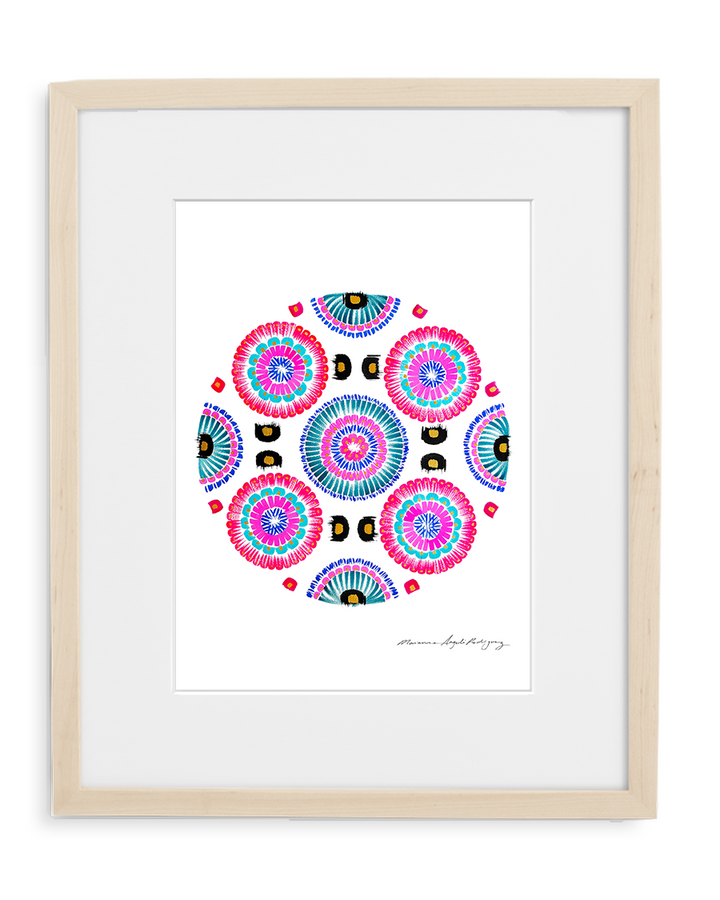 Contemporary art print by Marianne Angeli Rodriguez