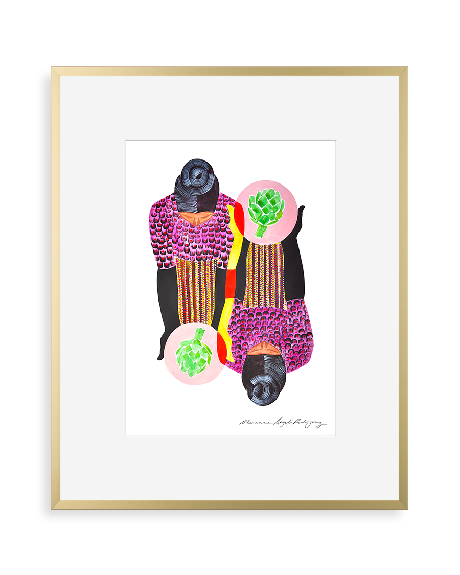 Contemporary art print by Marianne Angeli Rodriguez