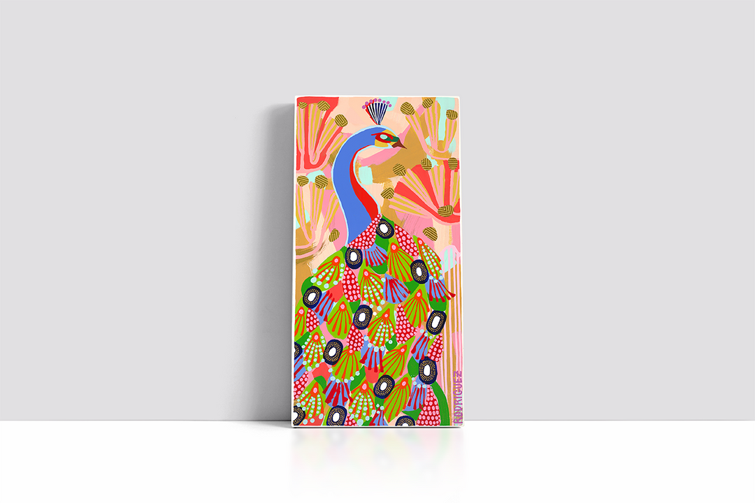 Clementine - Peacock - Canvas Print