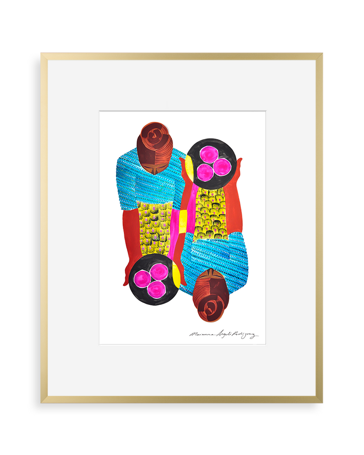 Contemporary art print by Marianne Angeli Rodriguez