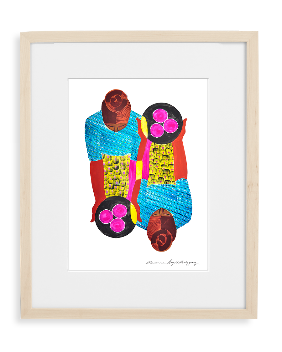 Contemporary art print by Marianne Angeli Rodriguez