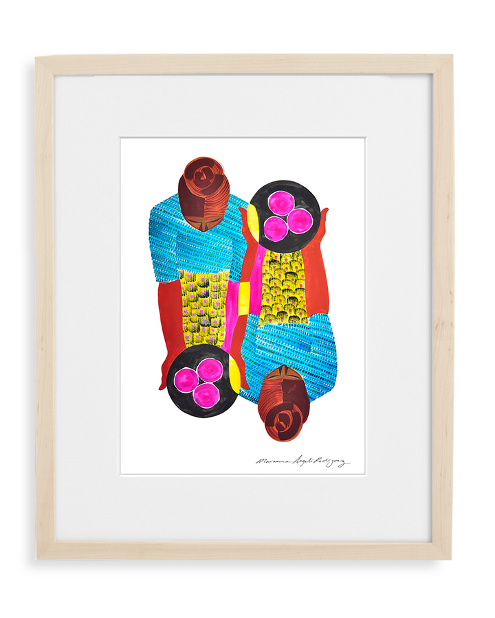 Contemporary art print by Marianne Angeli Rodriguez