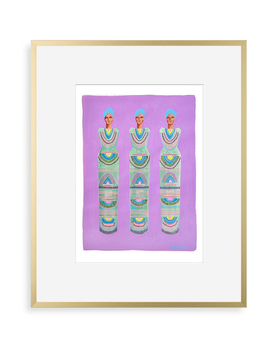 Contemporary art print by Marianne Angeli Rodriguez